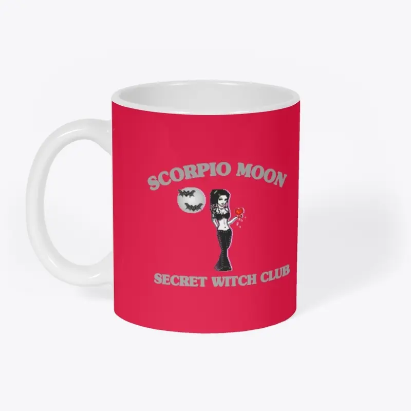 Scorpio Moon Secret Witch Club Merch